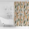 Double Love Easter CarrotsBathroom Curtain 72 Inch Shower Stall Curtain with Hooks, Waterproof Polyester Bath Curtain Washable Bathtub Curtain Farmhous Watercolor Seasonal Holiday 36''x 72'' view 2