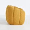 Luxurious Velvet Recliner  Modern Single Seating Sofa Chair White view 3