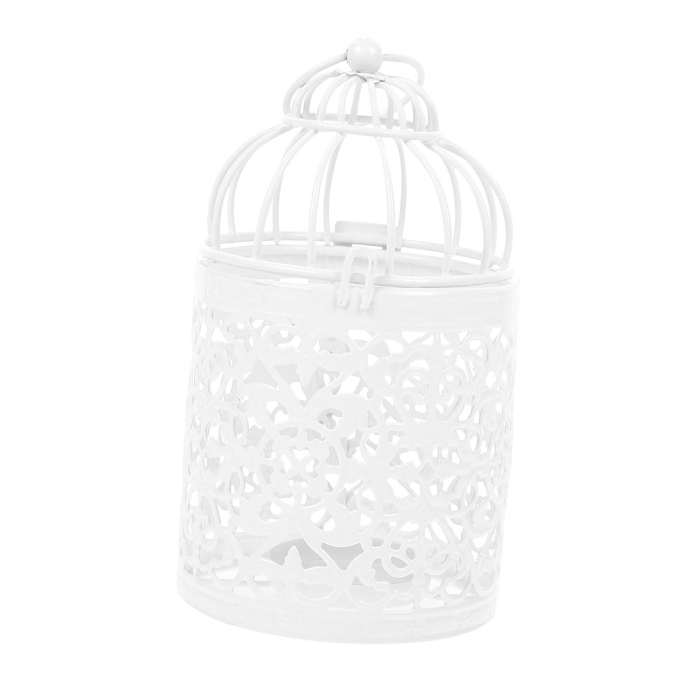 LIFKOME 1pc Iron Birdcage Candle Holder Creative Decorative Candlestick for Weddings Parties and Home Decor Elegant Hollow Design for Taper Candles Unique Centerpiece