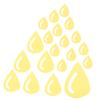 ABOOFAN 20pcs Creative Water Drop Mirror Wall Sticker Mirrors Home Decor Murals for Living Room Bedroom Decor, 16x11x0.1CM, Golden, NZEZ31643ZI9DT359FLXY8KN view 1