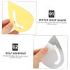 ABOOFAN 20pcs Creative Water Drop Mirror Wall Sticker Mirrors Home Decor Murals for Living Room Bedroom Decor, 16x11x0.1CM, Golden, NZEZ31643ZI9DT359FLXY8KN view 2