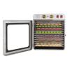 Commercial Food Dehydrator 12-Tray Fruit and Meat Dehydrator Stainless Steel Beef Jerky Dryer, 900W Food Dried Fruit Machine Temperature and Time Adjustable, Electric Dehydrator for Fruit and Veggies view 1