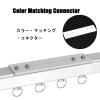 Curtain Tracks Ceiling, Wall Mounted Heavy-Duty Curtains Rails Room Divider Curtain Track, Ceiling Mounted Curtain Rail, for Living Room Bedroom Room Shower Divider White ( Color : Black , Size : 6m(1 view 3