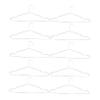 Amosfun 10pcs Stainless Steel Clothing Hangers Heavy Duty Clothes Drying Rack Space-Saving Design Sturdy for Optimal Closet Storage Retro for All Garments view 1