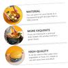 FUNOMOCYA 1pc Double-layer Fruit Washing Basket Kitchen Colander for Easy Vegetable Fruit Drainage Blue and Yellow Space-saving Design for Effortless Washing view 3