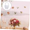 OFFSCH Girl Basket Pearl Inlay for Weddings Bridal Showers and Special Events Delicate Petal Collection Decor for Girls for Wedding Parties and Celebrations view 2