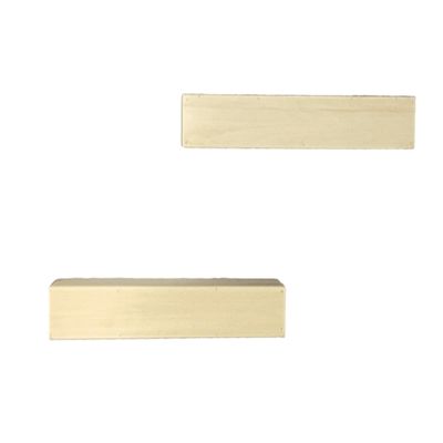 2 - Reclaimed Urban Wood Floating Shelf Shelves Unfinished 4" Tall U Choose Length 24, 30, 36 (30, Unfinished)