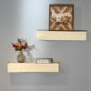 2 - Reclaimed Urban Wood Floating Shelf Shelves Unfinished 4" Tall U Choose Length 24, 30, 36 (30, Unfinished) view 2