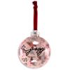 Lighthouse Christian Products Joy - Romans 15:13, Multicolor 3.5 Inch Glass Half Dome Hanging Ornament view 1