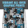 Fun Express Life on the Edge Gamer, Skater & Rocker Printed Drawstring Bags - 12 Pc view 2
