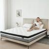 Bednew Full Mattress, 14 Inch Full Size Hybrid Mattresses, Mattress in A Box, Memory Foam & Individually Pocket Spring for Pain Relief, Medium Firm Mattresses view 2