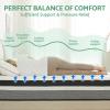 Bednew Full Mattress, 14 Inch Full Size Hybrid Mattresses, Mattress in A Box, Memory Foam & Individually Pocket Spring for Pain Relief, Medium Firm Mattresses view 4