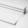 Boolegon Blackout Cordless Roller Shades, Window Blind with Thermal Insulated, UV Protection Fabric, Free-Stop System Roller Blind for Home, Office, White, 25" W x 48" H view 1