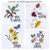 SKL Home Hello Seasons 4-Piece 3D Hand Towel Set view 3
