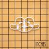 BAKERLOGY Overhand Knot Cookie Cutter - Detailed Biscuit Cutter Design for Baking and Crafts, ideal on fondant, dough, clay view 4