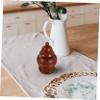 LIFKOME Elegant Wooden Toothpick Dispenser Pegwood Holder for Home Office and Dining Table Natural Finish with Fine Craftsmanship for Easy Use and Storage view 3