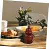 LIFKOME Elegant Wooden Toothpick Dispenser Pegwood Holder for Home Office and Dining Table Natural Finish with Fine Craftsmanship for Easy Use and Storage view 4
