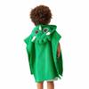 Regatta Childrens/Kids Stompy The Dinosaur Hooded Towel (1-3 Years) (Jellybean Green) view 2