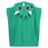 Regatta Childrens/Kids Stompy The Dinosaur Hooded Towel (1-3 Years) (Jellybean Green) view 3