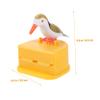 LIFKOME Plastic Toothpick Box Easy to Use Push Type Toothpick Holder for Kitchen view 4