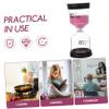 Decorative Sand Motion Timer 60 Minute Pink Plastic Glass view 4