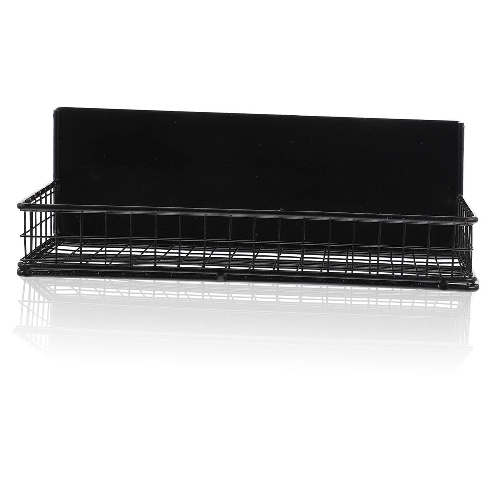 LIFKOME Magnetic Fridge Organizer Kitchen Storage Rack Spice Holder Magnetic Spice Jars Rack Shelf Easy Install Modern Design