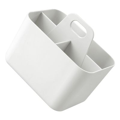 PLAFOPE Bathroom Storage Basket Desktop Organizer for Toothbrushes Cosmetics Multi-functional Home Storage for Stylish Design for Bathroom Accessories