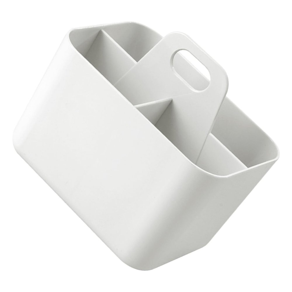 PLAFOPE Bathroom Storage Basket Desktop Organizer for Toothbrushes Cosmetics Multi-functional Home Storage for Stylish Design for Bathroom Accessories