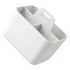 PLAFOPE Bathroom Storage Basket Desktop Organizer for Toothbrushes Cosmetics Multi-functional Home Storage for Stylish Design for Bathroom Accessories view 1