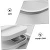 PRETYZOOM 1pc Multifunctional Rotating Trash Can Compact Desktop Waste Bin for Home Office and Craft Rooms Material Elegant Design Tidy Storage view 2