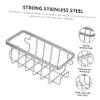Amosfun Kitchen Organizer Suction Cup Sponge Holder Dish Rack Sponge Holder for Kitchen view 3