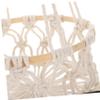 Amosfun Hanging Cotton Rope Fruit Basket Macrame Decorative Storage for Double Design for Fruits and Vegetables view 4
