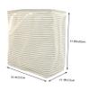 HOOTNEE Large Capacity Folding Laundry Basket Portable Linen Storage Container for Clothes Toys and More Stylish Gray Design for Home Dorm and Laundry Organization view 4
