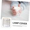 50pcs Hollow Paper Candle Wraps for Parties and Weddings Delicate Cylindrical Lampshade Decor for Festivals and Special Occasions Eye-catching Light Projection Reflective Silver view 2