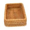 AOKWAWALIY Basket 1Pc Sundries Storage Basket Sturdy Rattan Woven Baskets for Living Room Compact Lightweight view 1