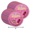 3 Scoops Ice Cream Third Birthday - 32 Piece Disposable Party Supplies - Decorations for Girl's 3rd Birthday Round Party Plates - Large 9" Paper Plates In Bulk view 2