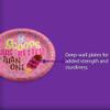 3 Scoops Ice Cream Third Birthday - 32 Piece Disposable Party Supplies - Decorations for Girl's 3rd Birthday Round Party Plates - Large 9" Paper Plates In Bulk view 3
