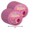 2 Scoops Ice Cream Second Birthday - 32 Piece Disposable Party Supplies - Decorations for Girl's 2nd Birthday Round Party Plates - Large 9" Paper Plates In Bulk view 2