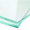 26" Inch Square Glass Table Top - 1/4" Thick - Flat Polished Glass - Eased Corners view 1