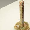 KALIFANO - Green Onyx Kitchen Towel Holder, Unearthed and Hand-Carved in Pakistan, Timeless, Unique, and Elegant Decor Accent, Office or Home Decor view 4