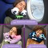 Cabeau Airplane Travel Pillow for Kids  Evolution Kids  Neck Support for Sleeping on Airplanes, Trains, and Cars  Cute, Cozy, and Cuddly Animal Pal for On-The-Go Journeys - (Pandas) view 2