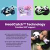 Cabeau Airplane Travel Pillow for Kids  Evolution Kids  Neck Support for Sleeping on Airplanes, Trains, and Cars  Cute, Cozy, and Cuddly Animal Pal for On-The-Go Journeys - (Pandas) view 4