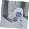 STOBAZA Multi-Function Toothbrush Paste Holder Rust-Proof Elegant Compact for Bathroom view 4