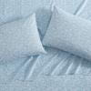 Laura Ashley - Queen Sheets, Cotton Percale Bedding Set, Lightweight & Breathable Home Decor (Heirloom Ditzy Blue, Queen) view 3