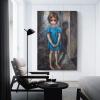 Artist Margaret Keane Poster Big Eyes Art Painting Canvas Wall Art Poster For Room Aesthetic And DecCanvas Painting Wall Art Poster for Bedroom Living Room Decor 12x18inch(30x45cm) Unframe-style view 3