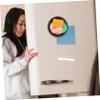 8pcs Noodle Shape Refrigerator Magnets Realistic Udon Bowl Design for Lockers Whiteboards and Fridges Vibrant Decor for view 2