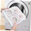 Amosfun Breathable Mesh Laundry Bag for Shoes Washing Bag Zipper for Drying Sneakers view 2