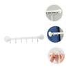 Amosfun Kitchen Cup Hooks for Bathroom and Kitchen Heavy Duty Wall-Mounted Towel Rack Hooks for Space-Saving Storage Easy Installation and Material view 3