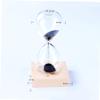 Abaodam Decor Creative Glass Sand Timer Magnetic Desktop Sand Timer Home Office Present view 2
