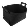 Amosfun Foldable Laundry Basket with Handles Versatile Dirty Clothes Storage Organizer for Home Bedroom Dorm Deep -saving Design view 1
